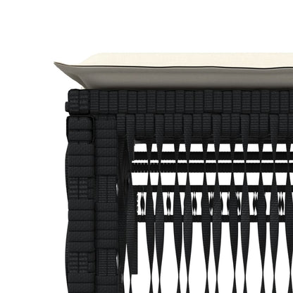 Sonnenliege Mit Auflage Poly-Rattan