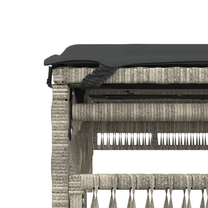 Sonnenliege Mit Auflage Poly Rattan