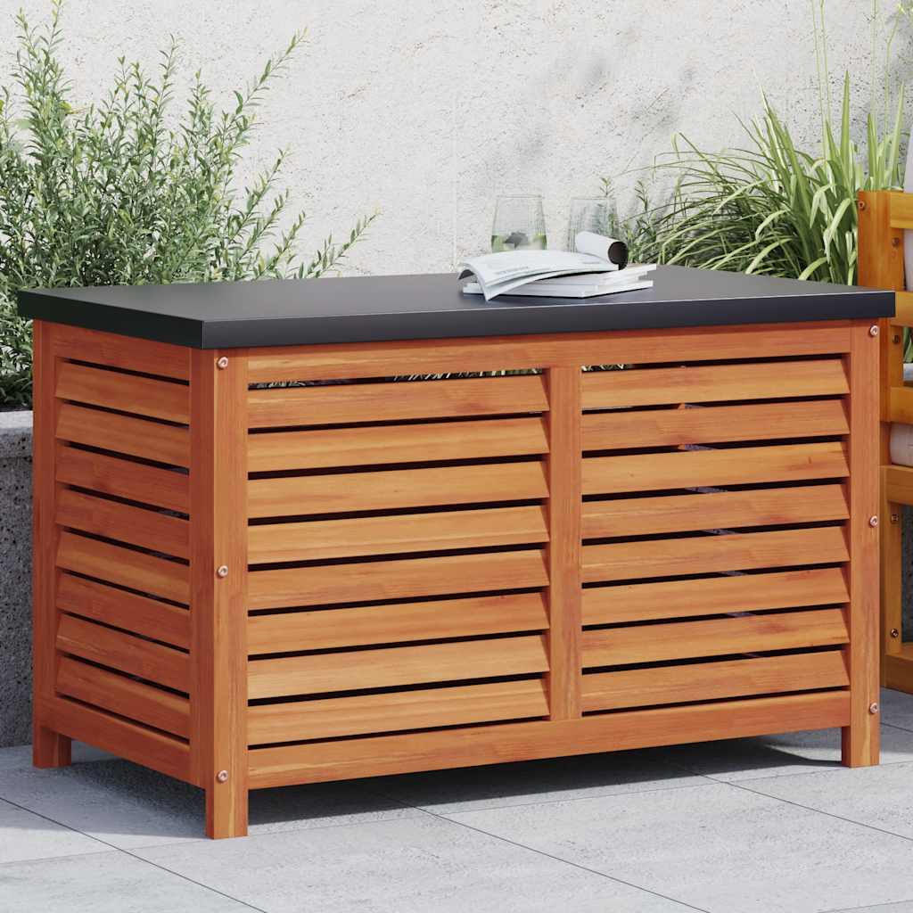Gartenbox Massivholz Eukalyptus