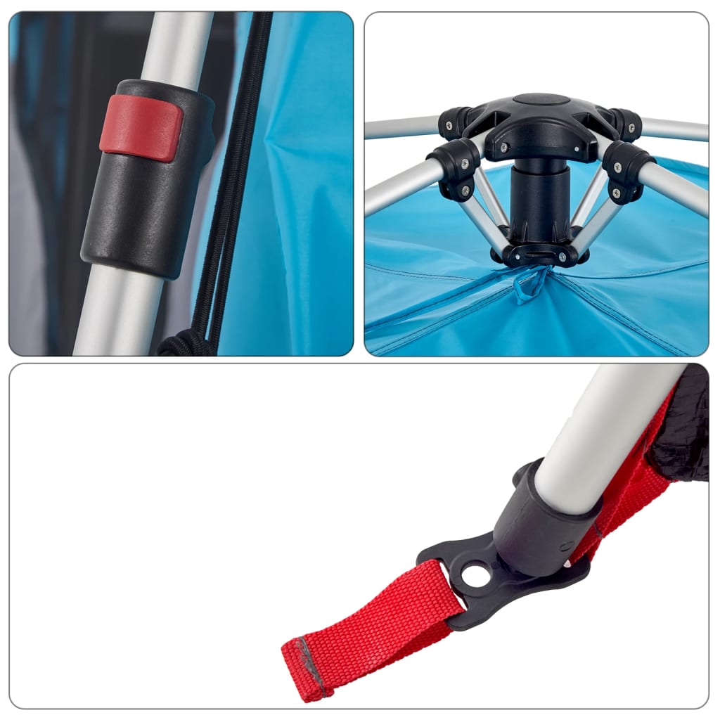 Kuppel-Campingzelt 4 Personen Quick Release