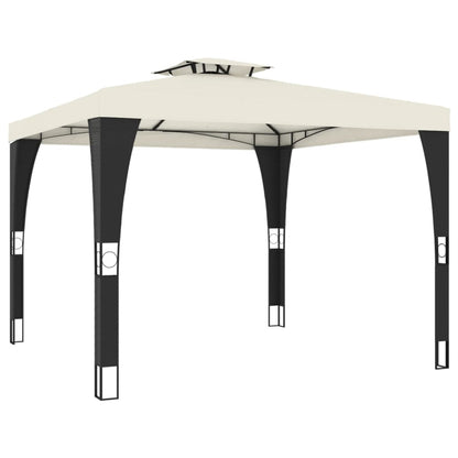 Pavillon Mit Doppeldach 2,98X2,98 M Stahl