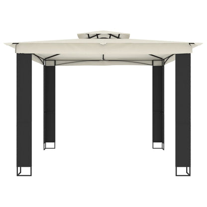 Pavillon Mit Doppeldach 2,94X2,94 M Stahl