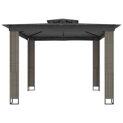 Pavillon Mit Doppeldach 2,94X2,94 M Stahl
