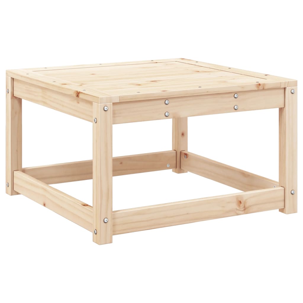 4-Tlg. Garten-Lounge-Set Massivholz Kiefer