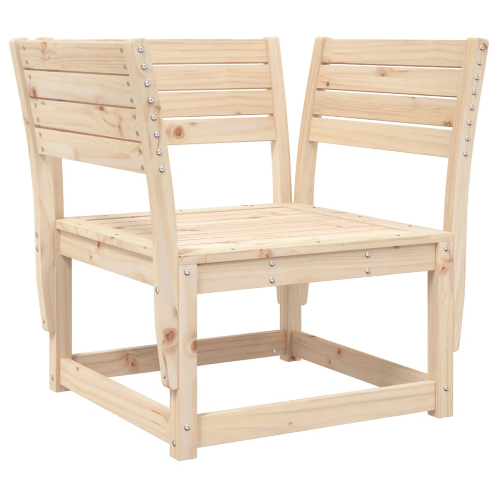 5-Tlg. Garten-Lounge-Set Massivholz Kiefer