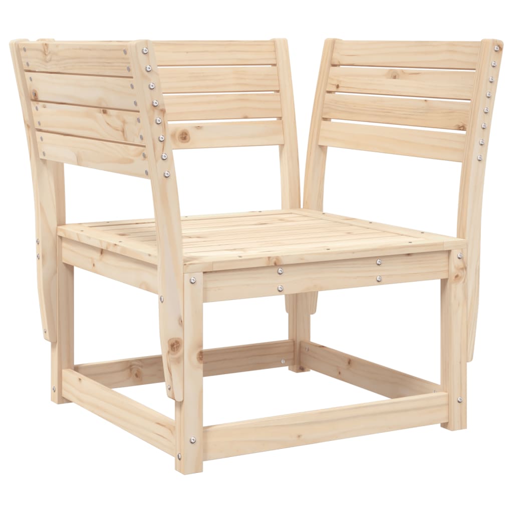 8-Tlg. Garten-Lounge-Set Massivholz Kiefer