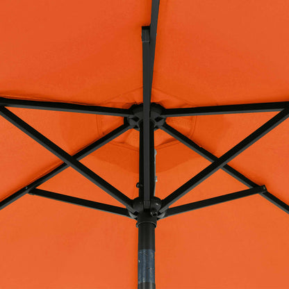 Sonnenschirm Mit Stahlmast Terracotta 225X225X212 Cm