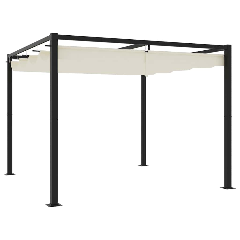 Pavillon Mit Netzwänden 6X3 M Stahl