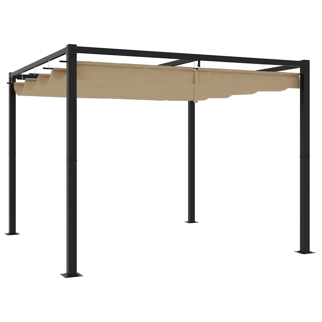 Pavillon Mit Netzwänden 6X3 M Stahl
