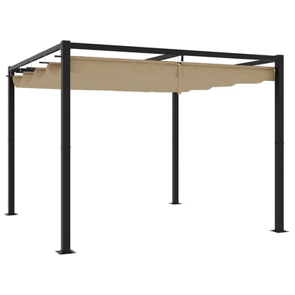 Pavillon Mit Netzwänden 6X3 M Stahl