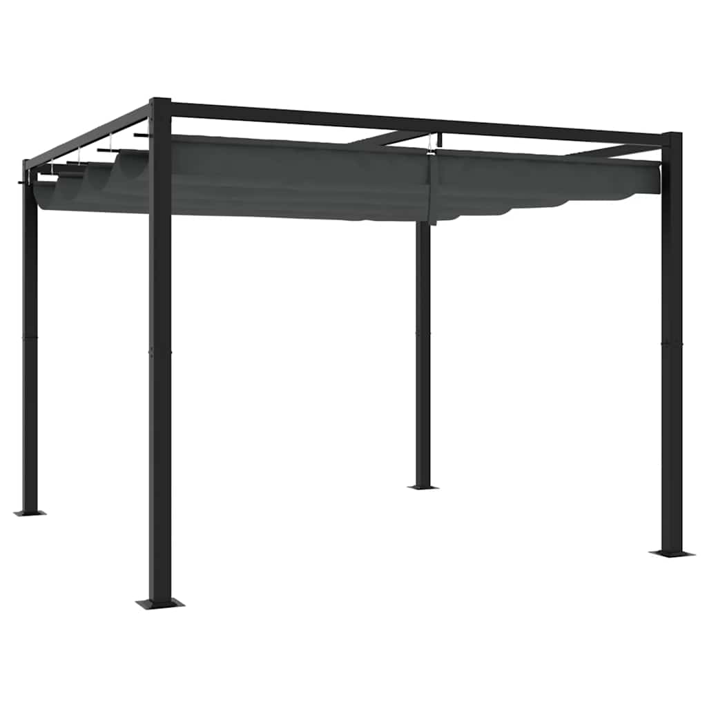 Pavillon Mit Netzwänden 6X3 M Stahl