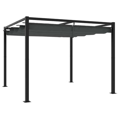 Pavillon Mit Netzwänden 6X3 M Stahl