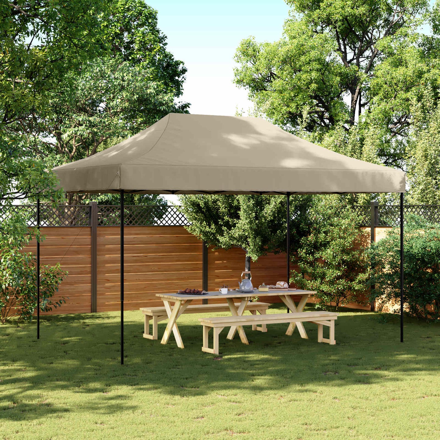 Partyzelt Faltbar Pop-Up 440X292X315 Cm