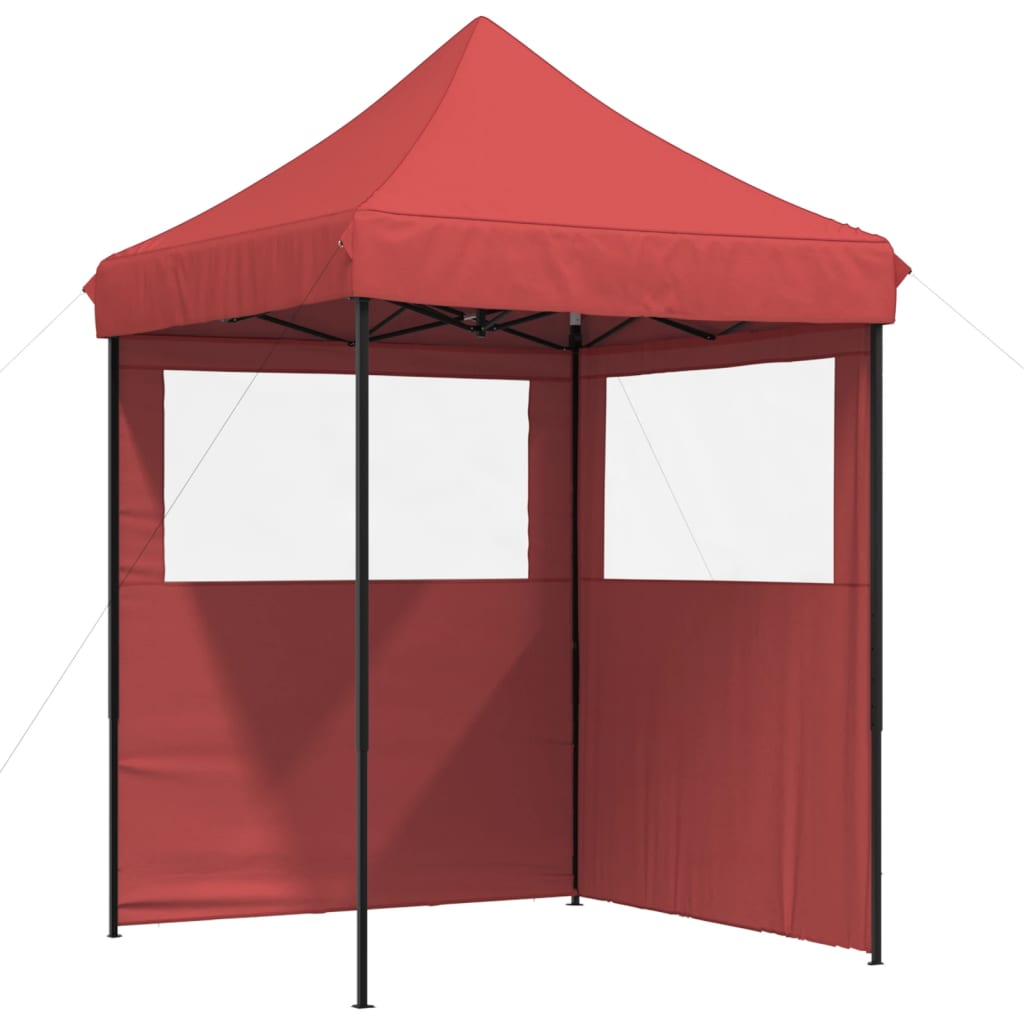 Partyzelt Faltbar Pop-Up Mit 2 Seitenteilen