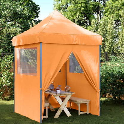 Partyzelt Faltbar Pop-Up Mit 4 Seitenteilen