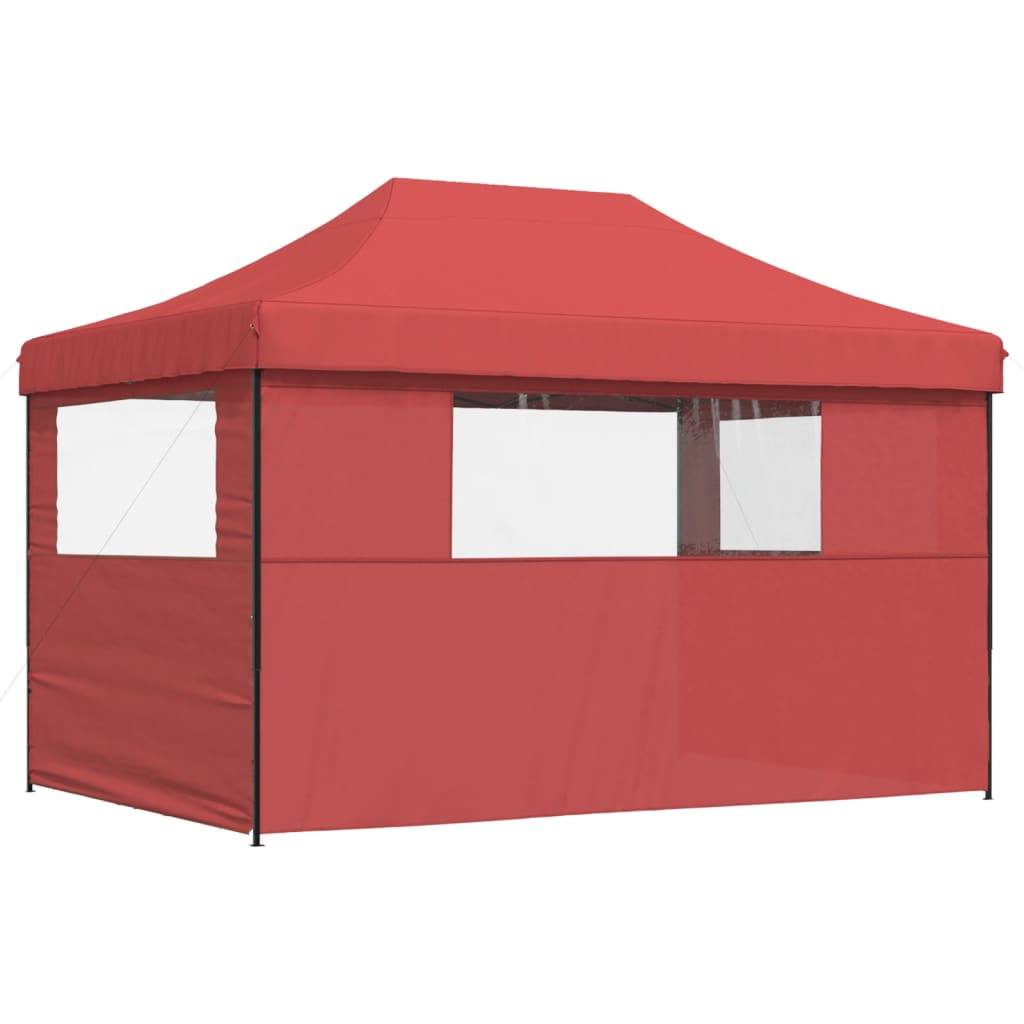 Partyzelt Faltbar Pop-Up Mit 3 Seitenteilen