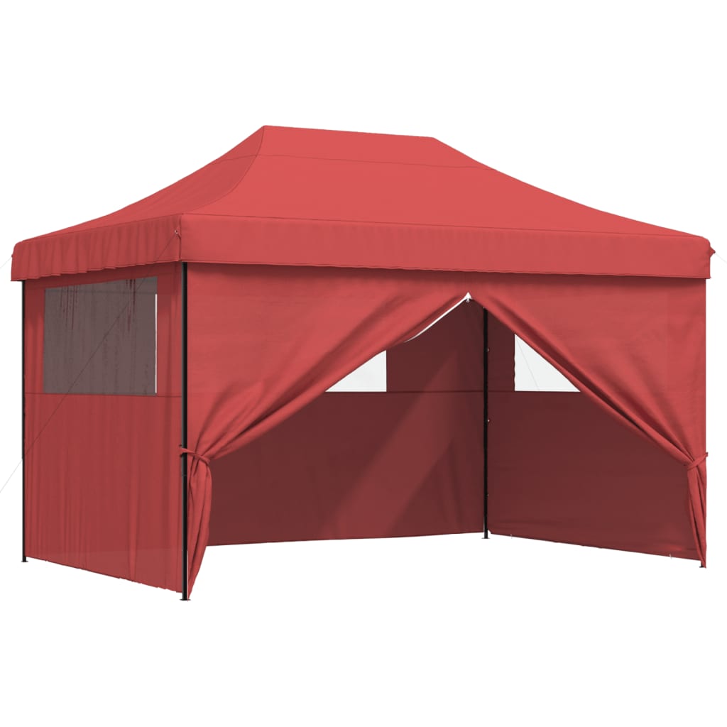 Partyzelt Faltbar Pop-Up Mit 4 Seitenteilen