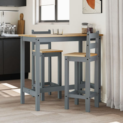 5-Tlg. Bar-Set Massivholz Kiefer