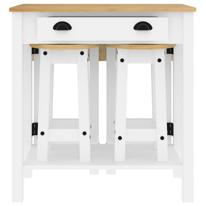 5-Tlg. Bar-Set Massivholz Kiefer