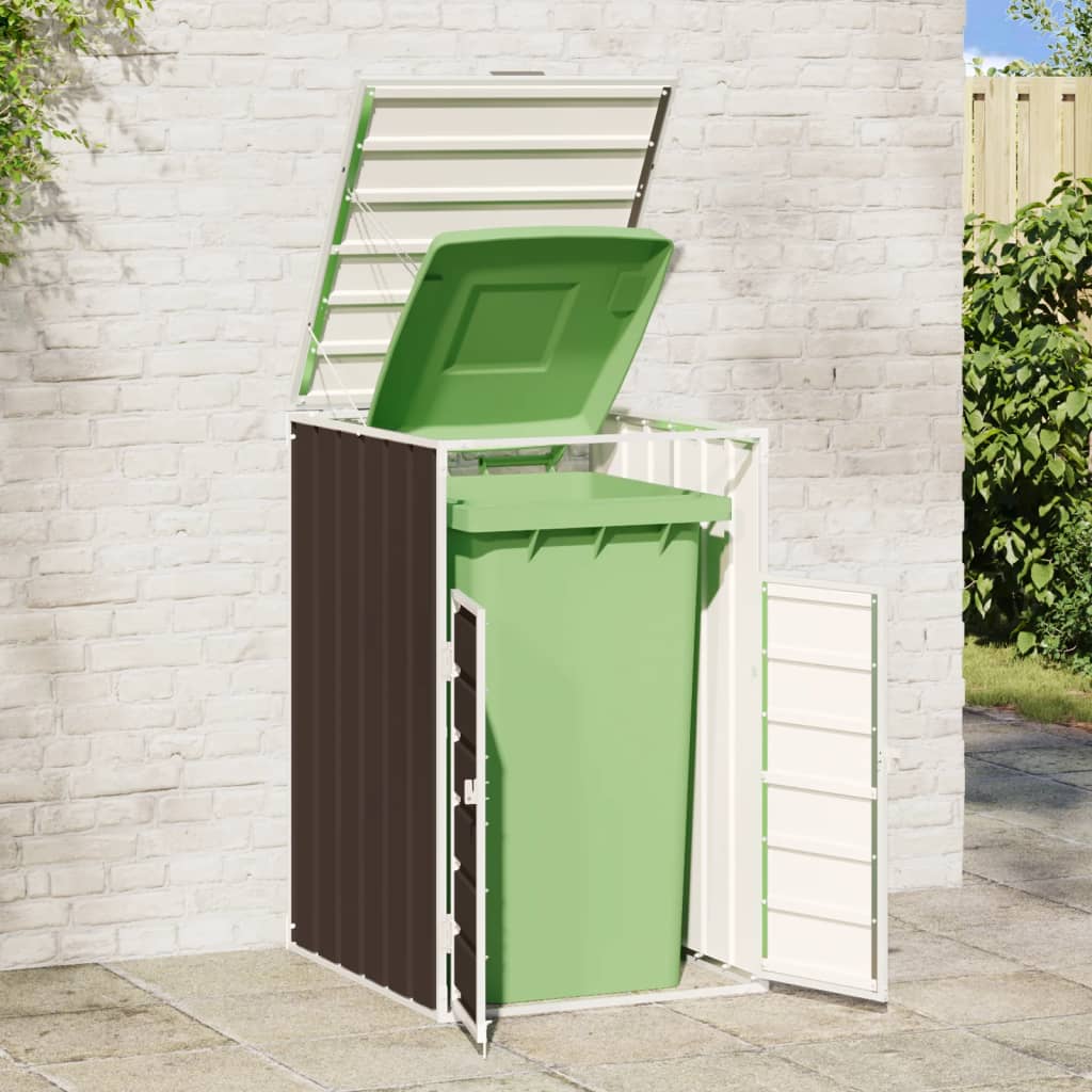 Mülltonnenbox Für 1 Tonne 72X81X115 Cm Stahl