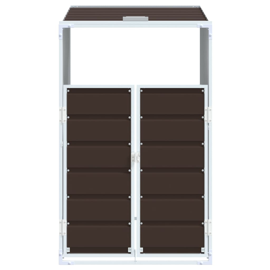 Mülltonnenbox Für 1 Tonne 72X81X115 Cm Stahl