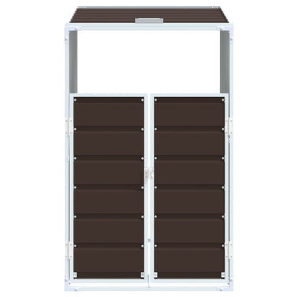 Mülltonnenbox Für 1 Tonne 72X81X115 Cm Stahl