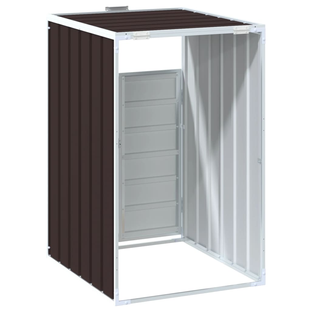 Mülltonnenbox Für 1 Tonne 72X81X115 Cm Stahl