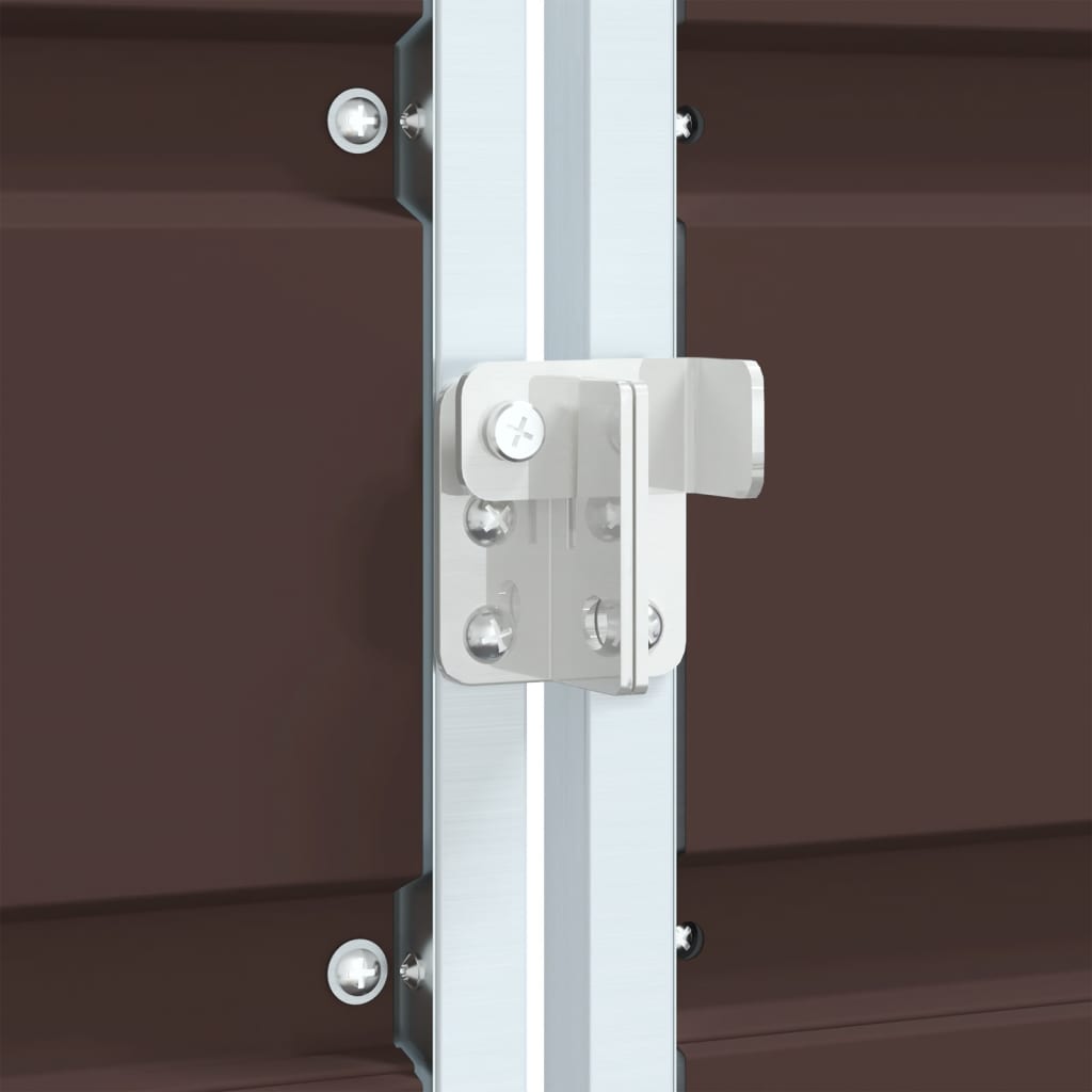 Mülltonnenbox Für 1 Tonne 72X81X115 Cm Stahl