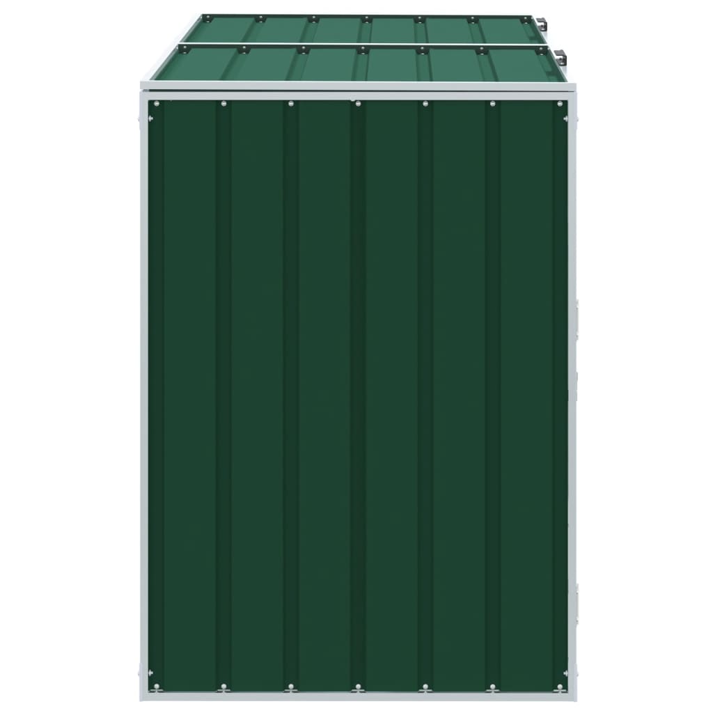 Mülltonnenbox Für 2 Tonnen 144X81X113 Cm Stahl