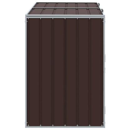 Mülltonnenbox Für 2 Tonnen 144X81X113 Cm Stahl