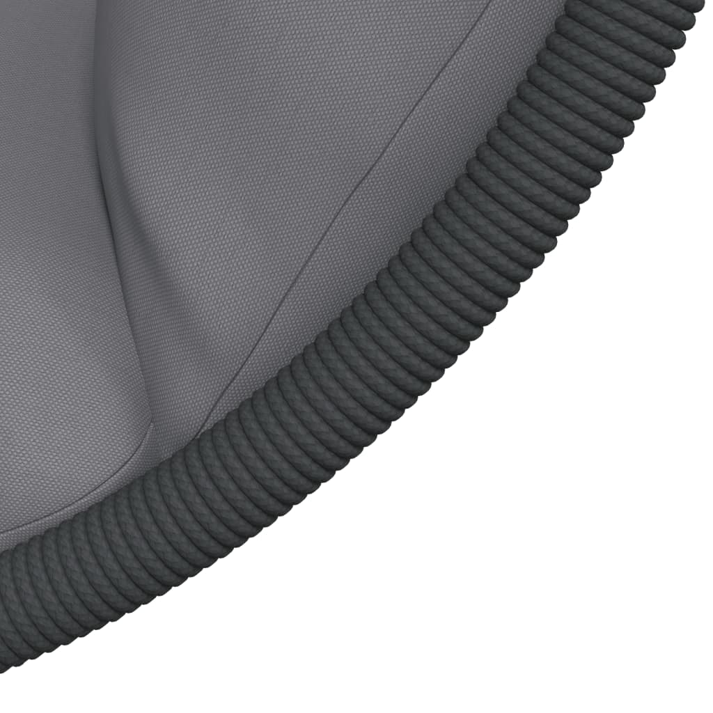 Hängesessel Ei-Design Mit Ständer Rattan Und Stahl