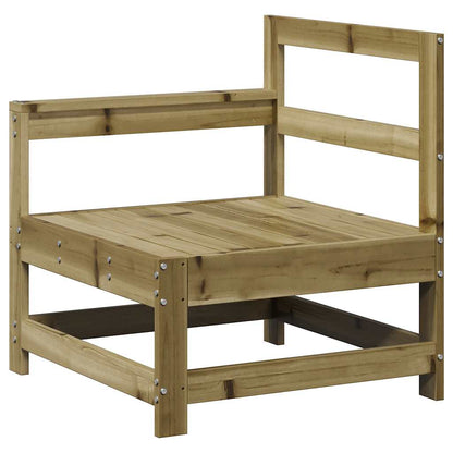 7-Tlg. Garten-Lounge-Set Kiefernholz Imprägniert