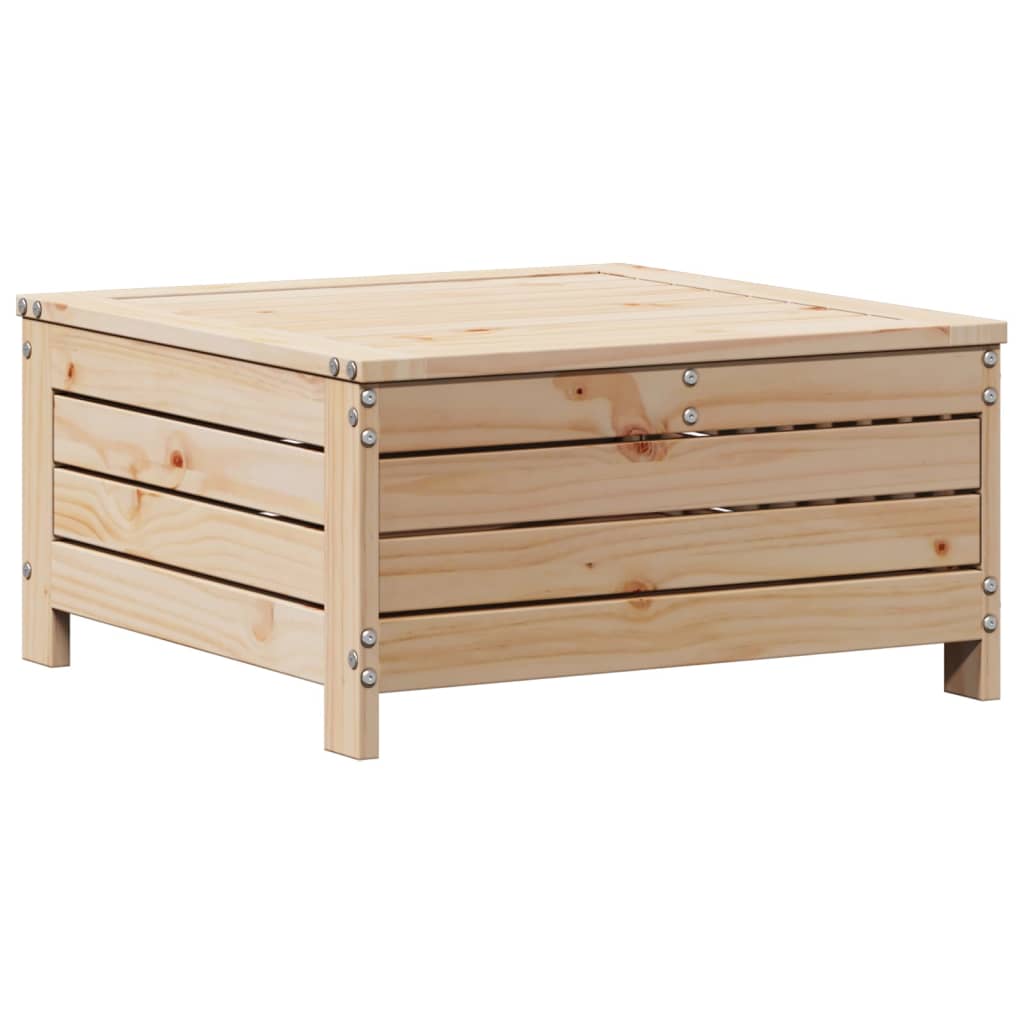 4-Tlg. Garten-Lounge-Set Mit Kissen Massivholz Kiefer