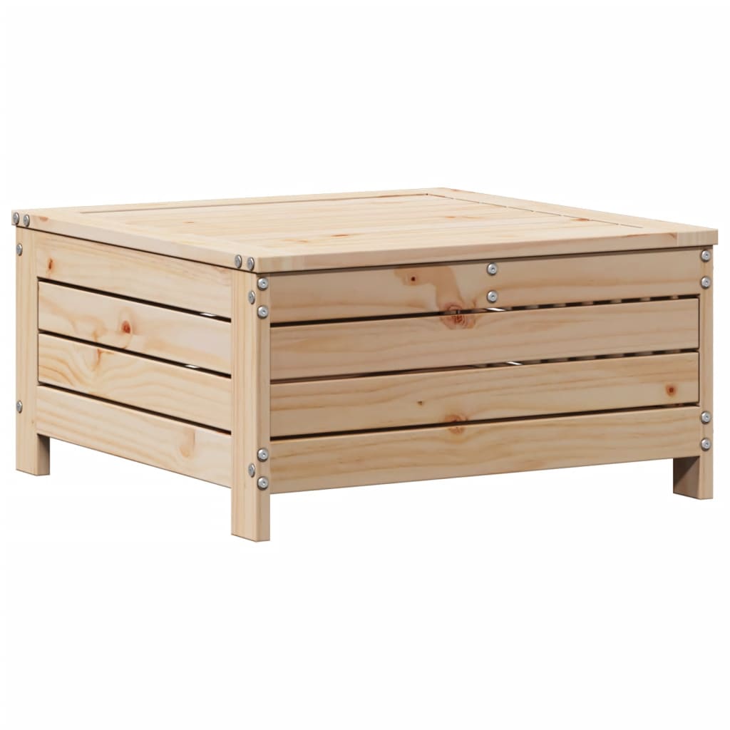 7-Tlg. Garten-Lounge-Set Mit Kissen Massivholz Kiefer