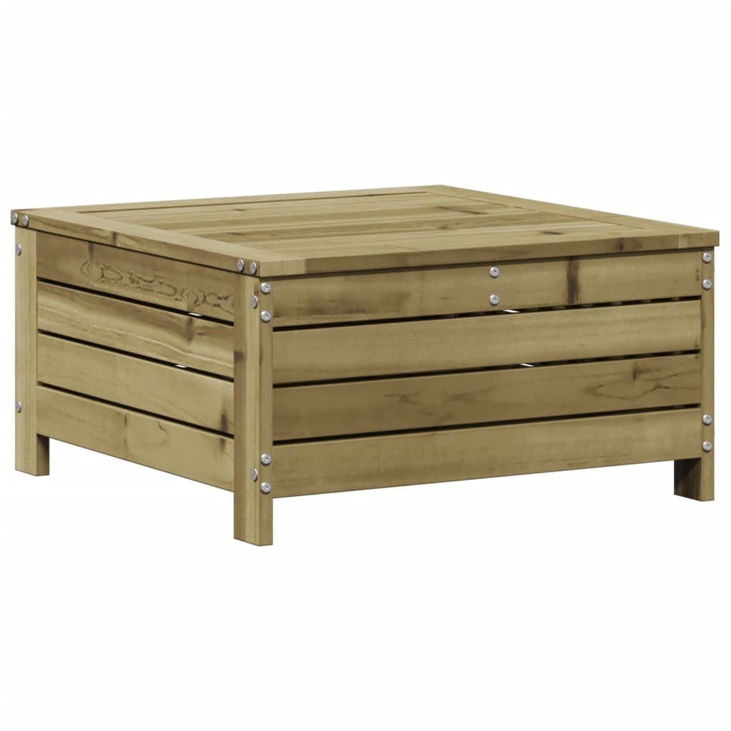 7-Tlg. Garten-Lounge-Set Mit Kissen Imprägniertes Kiefernholz