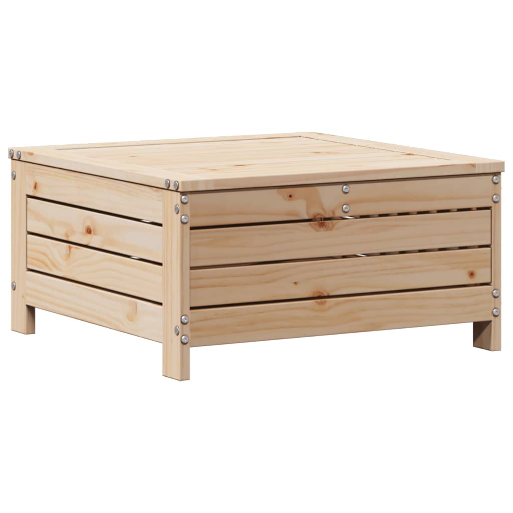 6-Tlg. Garten-Lounge-Set Mit Kissen Massivholz Kiefer