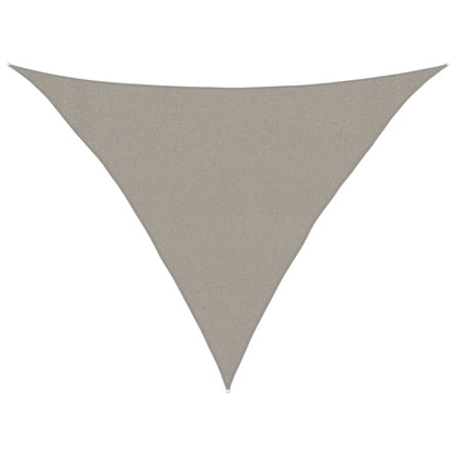 Sonnensegel 160 G/M² Dreieckig 3X3X4,2 M Hdpe Hellgrau