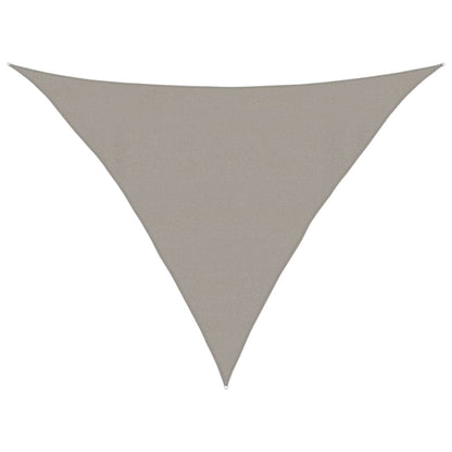 Sonnensegel 160 G/M² Dreieckig 4X4X5,8 M Hdpe Hellgrau