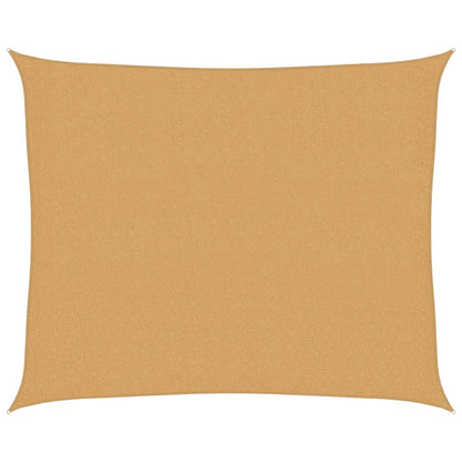 Sonnensegel 160 G/M² Rechteckig 2,5X3 M Hdpe Sandfarbe