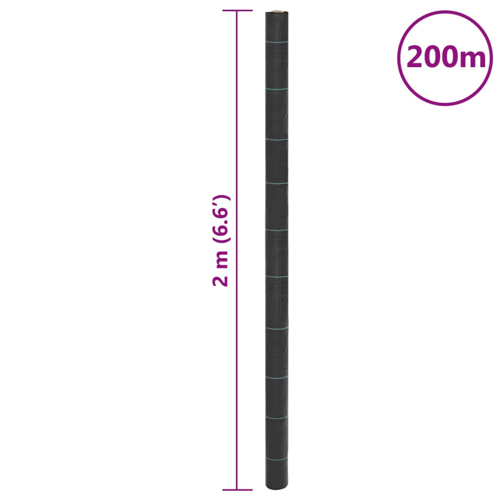 Unkrautvlies 2X200 M Pp