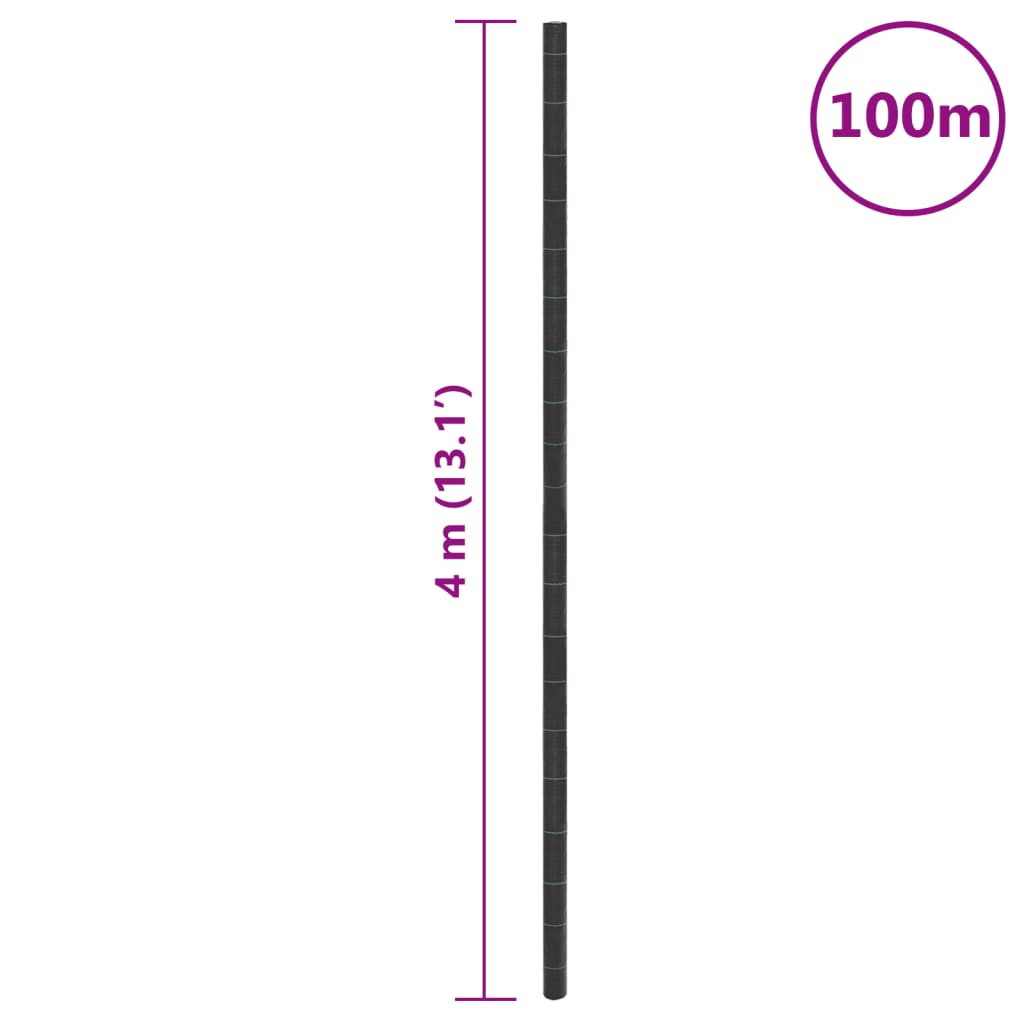 Unkrautvlies 4X100 M Pp