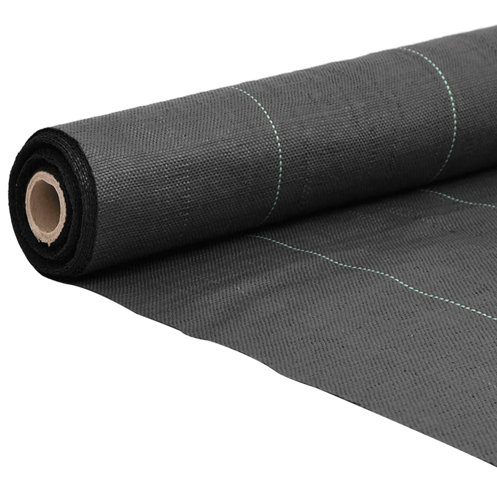 Unkrautvlies Schwarz 0,5X150 M Pp