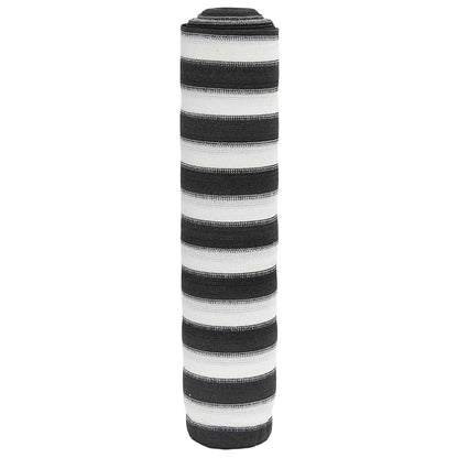 Zaunblende 1,5X10 M Hdpe 150 G/M² Anthrazit Und Weiß