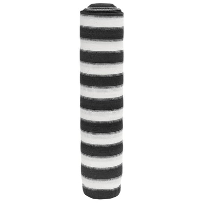 Zaunblende 1,8X50 M Hdpe 195 G/M² Anthrazit Und Weiß