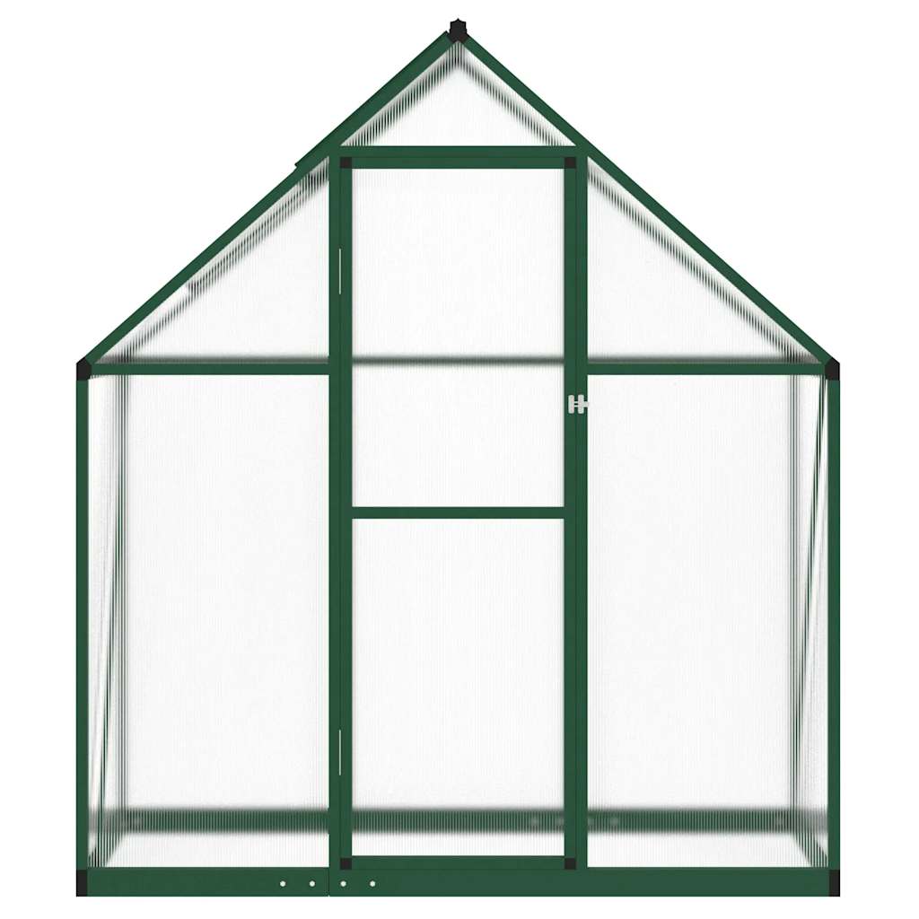 Gewächshaus Mit Fundamentrahmen 169X58X195 Cm Aluminimum