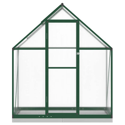 Gewächshaus Mit Fundamentrahmen 169X58X202 Cm Aluminimum