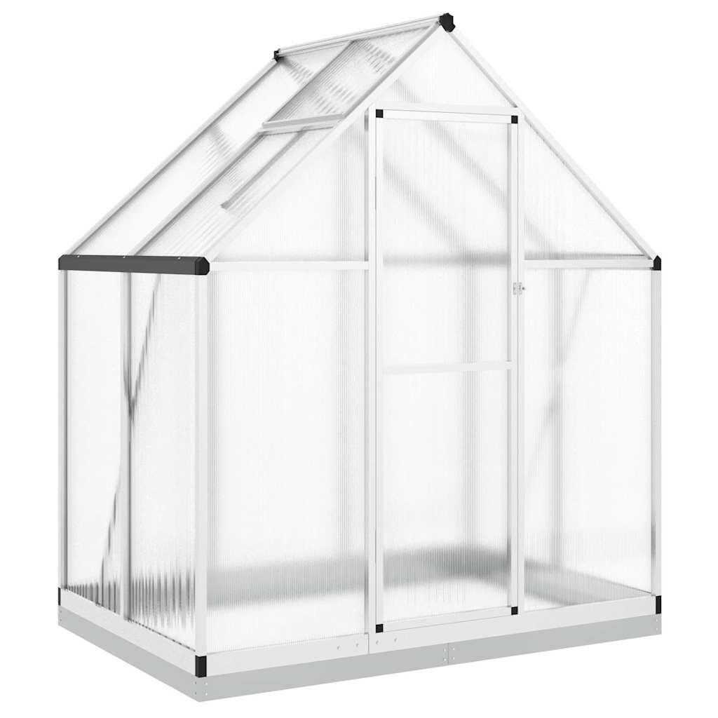 Gewächshaus Mit Fundamentrahmen N 169X114X202 Cm Alu