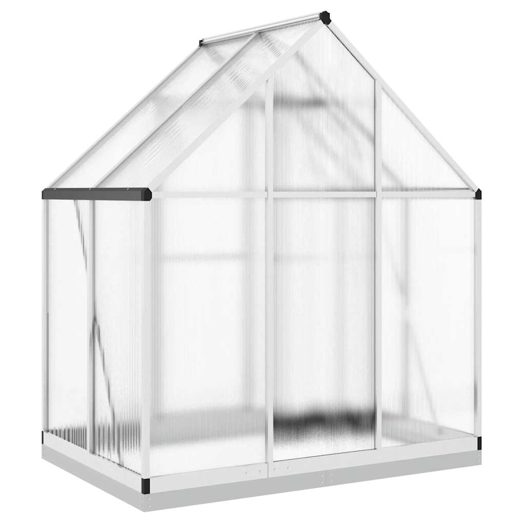 Gewächshaus Mit Fundamentrahmen N 169X114X202 Cm Alu