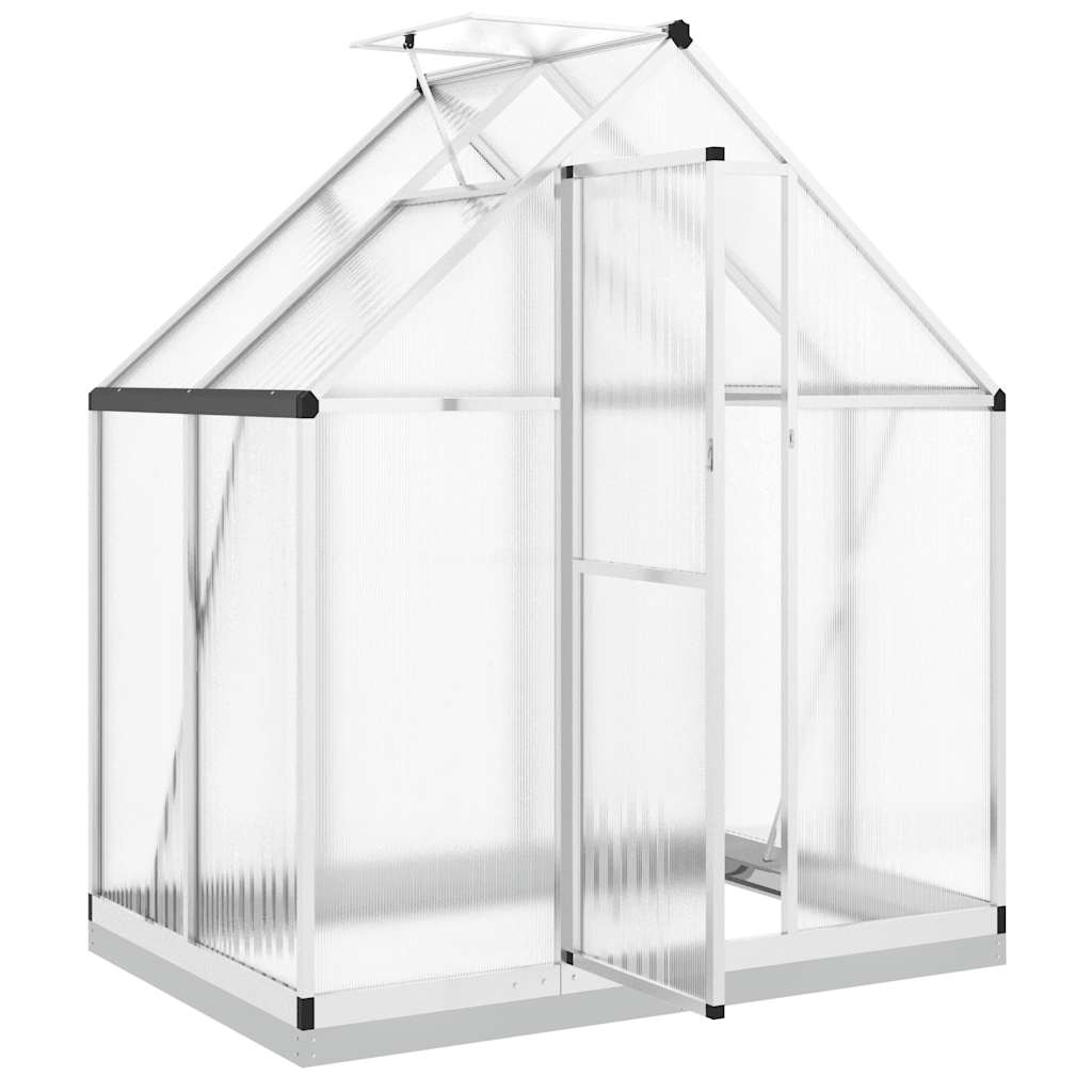Gewächshaus Mit Fundamentrahmen N 169X114X202 Cm Alu