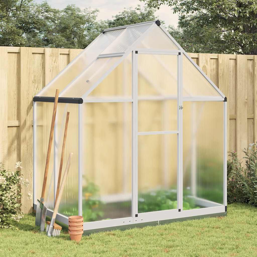Gewächshaus Mit Fundamentrahmen N 169X114X202 Cm Alu